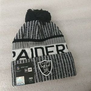Raiders beanie knit winter team hat